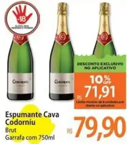 Atacadão Espumante Cava Codorníu oferta