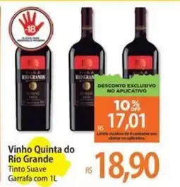 Atacadão Vinho Quinta do Rio Grande oferta