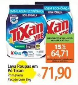 Atacadão Lava Roupas em Pó Tixan oferta