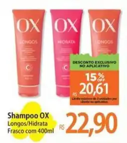 Atacadão Shampoo OX oferta