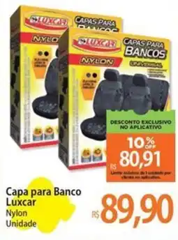Atacadão Capa para Banco Luxcar Nylon Unidade oferta