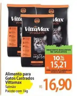 Atacadão Alimento para Gatos Castrados Vittamax oferta