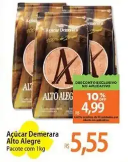 Atacadão Açúcar Demerara Alto Alegre Pacote oferta