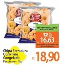 Atacadão Chipa Ferradura Ouro Fino Congelada Pacote oferta