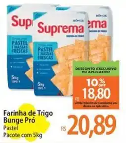 Atacadão Farinha de Trigo Bunge Pró oferta