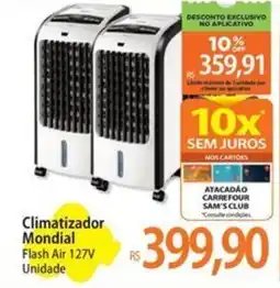Atacadão Climatizador Mondial oferta
