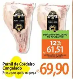 Atacadão Pernil de Cordeiro Congelado oferta