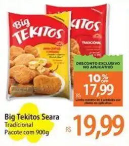 Atacadão Big Tekitos Seara oferta