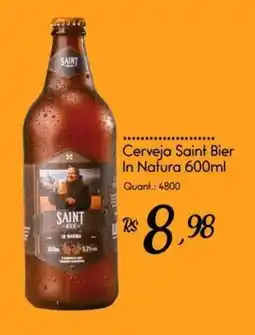 Giassi Supermercados Cerveja Saint Bier In Natura oferta