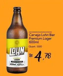 Giassi Supermercados Cerveja Lohn Bier Premium Lager oferta