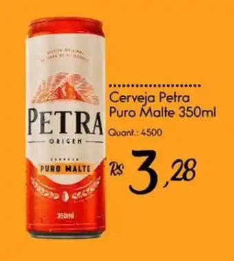 Giassi Supermercados Cerveja Petra Puro Malte oferta