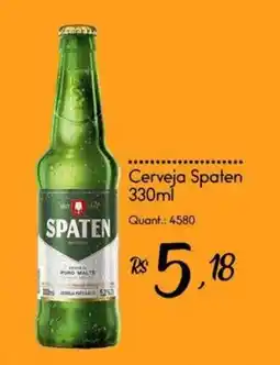 Giassi Supermercados Cerveja Spaten oferta