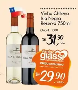 Giassi Supermercados Vinho Chileno Isla Negra Reserva oferta