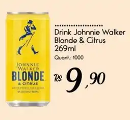 Giassi Supermercados Drink Johnnie Walker Blonde & Citrus oferta