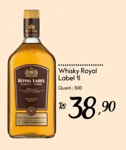 Giassi Supermercados Whisky Royal Label oferta