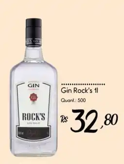 Giassi Supermercados Gin Rock's oferta