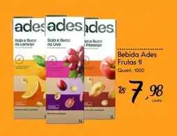Giassi Supermercados Bebida Ades Frutas oferta