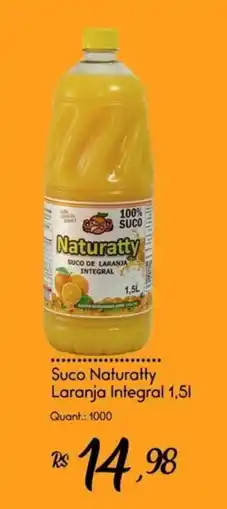 Giassi Supermercados Suco Naturatty Laranja Integral oferta