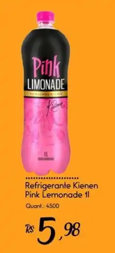 Giassi Supermercados Refrigerante Kienen Pink Lemonade oferta