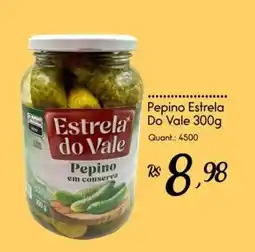Giassi Supermercados Pepino Estrela Do Vale oferta