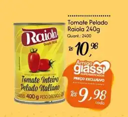 Giassi Supermercados Tomate Pelado Raiola oferta