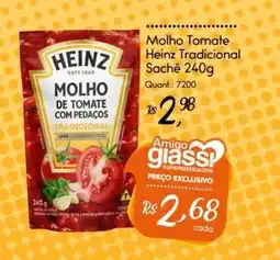Giassi Supermercados Molho Tomate Heinz Tradicional Sachê oferta