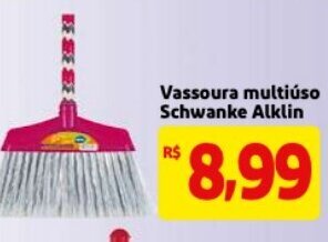 Mercado Extra Vassoura multiuso Schwanke Alklin oferta
