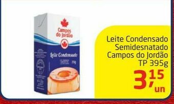 Leite condensado semidesnatado campos jordão 395g