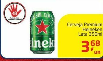 Tenda Atacado Cerveja premium heineken 350ml oferta