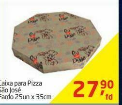 Tenda Atacado Caixa para pizza são josé oferta