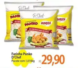 Atacadão Farinha Panko D'Chef oferta