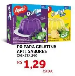 Assaí Atacadista Pó para gelatina apti sabores caixeta oferta