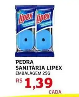 Assaí Atacadista Pedra sanitária lipex oferta