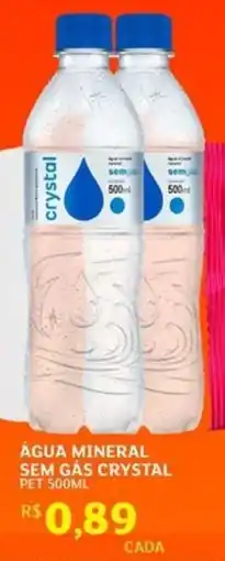 Assaí Atacadista Água mineral sem gás crystal pet oferta