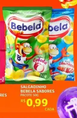 Assaí Atacadista Salgadinho bebela sabores oferta