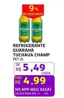 Assaí Atacadista Refrigerante guaraná tuchaua champ pet oferta
