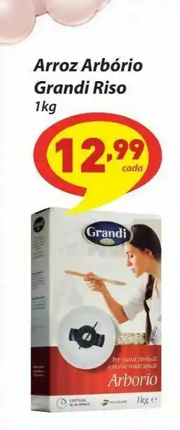 Arroz arbório grandi riso 1kg