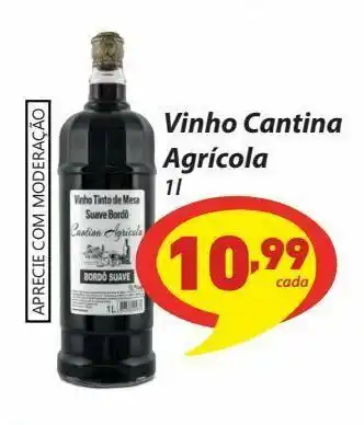 Vinho cantina agrícola 1l