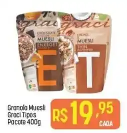 Muffato Granola Muesli Graci Tipos Pacote oferta
