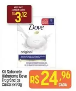 Muffato Kit Sabonete Hidratante Dove Fragrâncias oferta