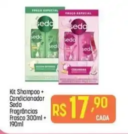 Muffato Kit Shampoo + Condicionador Seda Fragrâncias oferta