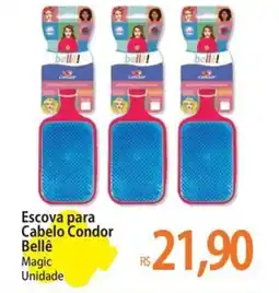 Atacadão Escova para Cabelo Condor Bellê oferta