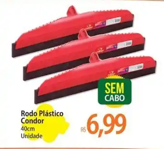 Atacadão Rodo Plástico Condor oferta