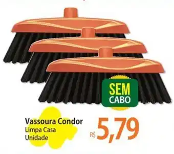 Atacadão Vassoura Condor oferta