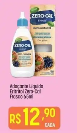 Muffato Adoçante Líquido Eritritol Zero-Cal Frasco oferta