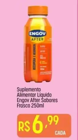 Muffato Suplemento Alimentar Líquido Engov After Sabores Frasco oferta