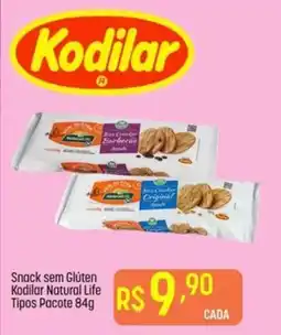 Muffato Snack sem Glúten Kodilar Natural Life Tipos oferta