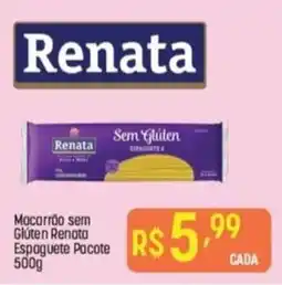 Muffato Macarrão sem Glúten Renata Espaguete Pacote oferta