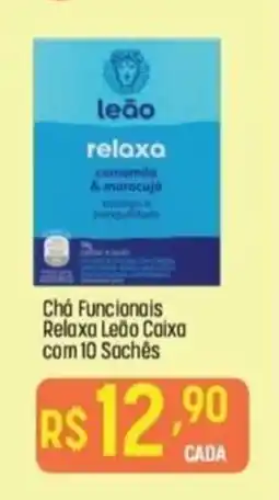 Muffato Chá Funcionais Relaxa Leão Caixa oferta