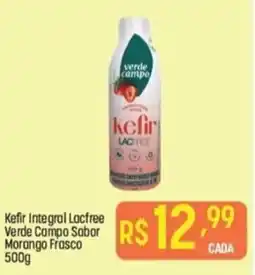 Muffato Kefir Integral Lacfree Verde Campo Sabor Morango Frasco oferta